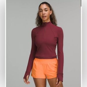 *NWT* Lululemon Cropped Quarter a Zip